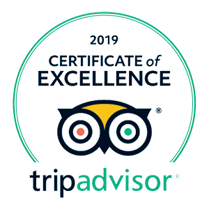 2019 Tripadvisor Certificate of Excellence